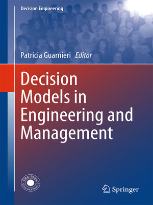 cover image of Decision Models in Engineering and Management